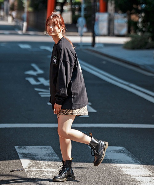 Leyline(レイライン)の「【Leyline】stroll-smith long sleeve(Tシャツ/カットソー・メンズ・ブラック/ホワイト・MEDIUM/LARGE/X-LARGE)」の3枚目の写真
