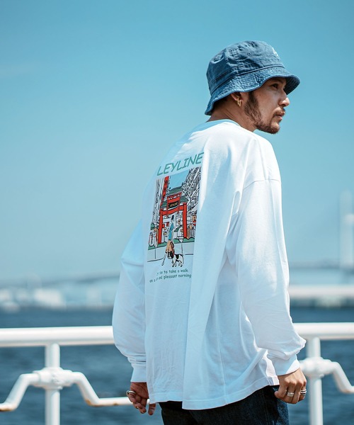 Leyline】stroll-smith long sleeve（Tシャツ/カットソー）｜Leyline