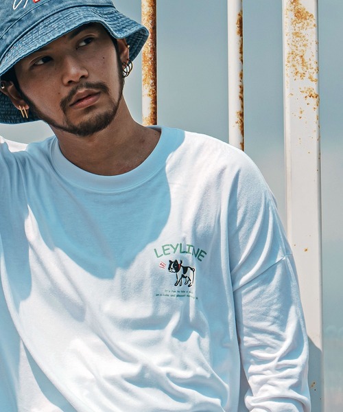 Leyline(レイライン)の「【Leyline】stroll-smith long sleeve(Tシャツ/カットソー・メンズ・ブラック/ホワイト・MEDIUM/LARGE/X-LARGE)」の5枚目の写真