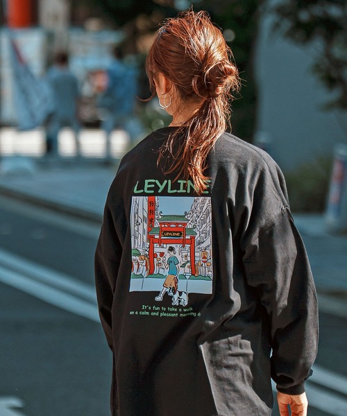 Leyline(レイライン)の「【Leyline】stroll-smith long sleeve(Tシャツ/カットソー・メンズ・ブラック/ホワイト・MEDIUM/LARGE/X-LARGE)」の9枚目の写真