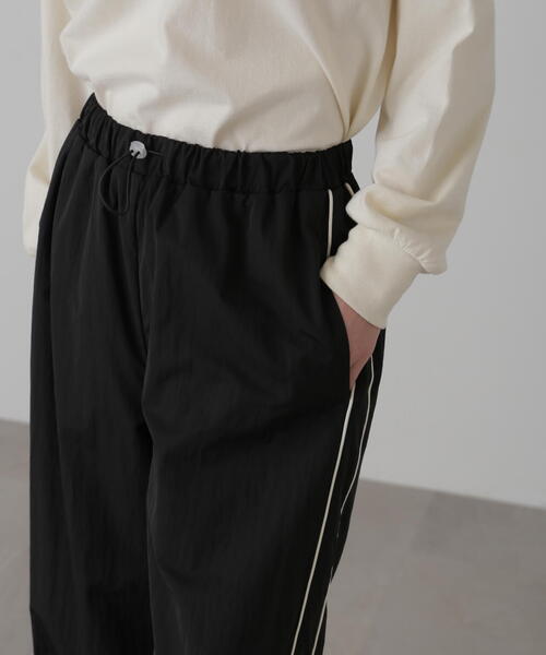 FREE'S MART（フリーズマート）の「サイドラインドロストパンツ（その他パンツ・レディース・ホワイト/ブラック・FREE）」の11枚目の写真