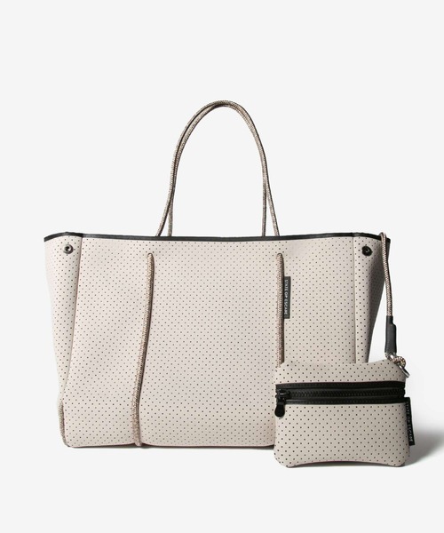 STATE OF ESCAPE（ステートオブエスケープ）の「State of Escape ESCAPE CARRYALL BAG ステイトオブエスケープ エスケープ キャリーオール トートバッグ（トートバッグ・レディース・ピンクベージュ/ライトグレー/ライトピンク/ベージュ/ダークベージュ・FREE）」の3枚目の写真