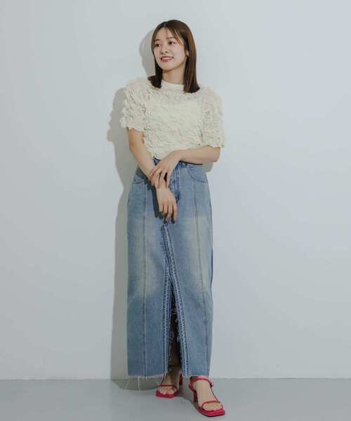 SENSE OF PLACE by URBAN RESEARCH（センスオブプレイスバイアーバンリサーチ）の「ワイドスクエアストラップサンダル（サンダル・レディース・ホワイト/ピンク/ブラック/ライトブルー・SMALL/MEDIUM/LARGE）」の13枚目の写真