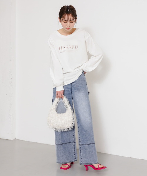 SENSE OF PLACE by URBAN RESEARCH（センスオブプレイスバイアーバンリサーチ）の「ワイドスクエアストラップサンダル（サンダル・レディース・ホワイト/ピンク/ブラック/ライトブルー・SMALL/MEDIUM/LARGE）」の18枚目の写真