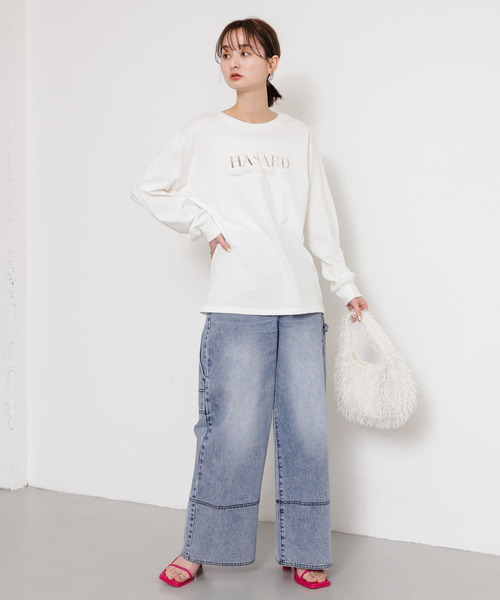 SENSE OF PLACE by URBAN RESEARCH（センスオブプレイスバイアーバンリサーチ）の「ワイドスクエアストラップサンダル（サンダル・レディース・ホワイト/ピンク/ブラック/ライトブルー・SMALL/MEDIUM/LARGE）」の19枚目の写真