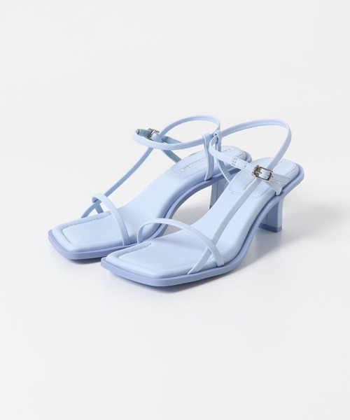 SENSE OF PLACE by URBAN RESEARCH（センスオブプレイスバイアーバンリサーチ）の「ワイドスクエアストラップサンダル（サンダル・レディース・ホワイト/ピンク/ブラック/ライトブルー・SMALL/MEDIUM/LARGE）」の21枚目の写真