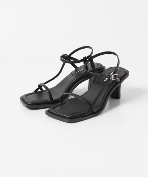 SENSE OF PLACE by URBAN RESEARCH（センスオブプレイスバイアーバンリサーチ）の「ワイドスクエアストラップサンダル（サンダル・レディース・ホワイト/ピンク/ブラック/ライトブルー・SMALL/MEDIUM/LARGE）」の22枚目の写真