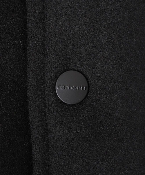 Carhartt WIP（カーハートダブリューアイピー）の「Carhartt WIP / カーハート ワークインプログレス：WORK VARSITY BOMBER：I032435[WAX]（ミリタリージャケット・メンズ・ブラック・L）」の12枚目の写真