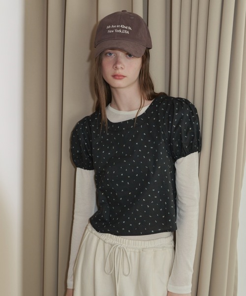 GIUNON（ジウノン）の「embroidery cap / エンブロイダリーキャップ（キャップ・レディース・ブラウン・FREE）」の12枚目の写真