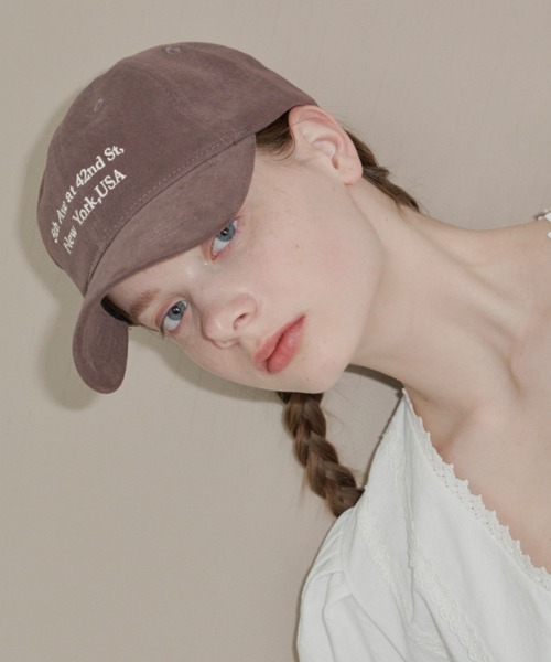 GIUNON（ジウノン）の「embroidery cap / エンブロイダリーキャップ（キャップ・レディース・ブラウン・FREE）」の21枚目の写真