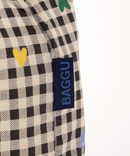 BAGGU（バグー）の「＜BAGGU＞BABY ギンガムチェック ハート（エコ