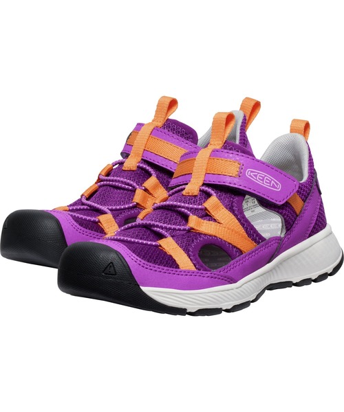 KEEN(キーン)の「MOTOZOA SANDAL / モトゾア サンダル / キッズ サンダル(サンダル・キッズ・パープル・20cm/21cm/22cm/22.5cm/23.5cm)」の4枚目の写真