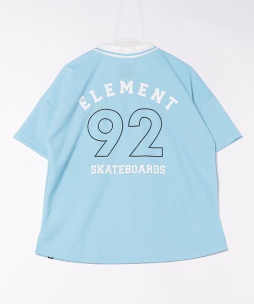 ELEMENT（エレメント）の「ELEMENT メンズ GAME OF SS Ｔシャツ 【2024年春夏モデル】/エレメント半袖ゲームシャツ（Tシャツ/カットソー・メンズ・ブルー/ブラック・MEDIUM/LARGE/X-LARGE）」の5枚目の写真
