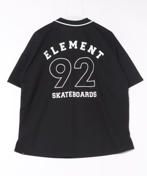 ELEMENT（エレメント）の「ELEMENT メンズ GAME OF SS Ｔシャツ 【2024年春夏モデル】/エレメント半袖ゲームシャツ（Tシャツ/カットソー・メンズ・ブルー/ブラック・MEDIUM/LARGE/X-LARGE）」の3枚目の写真
