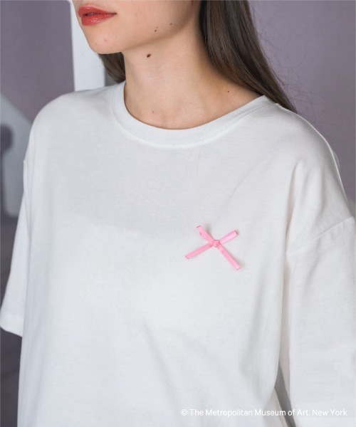 idem（イデム）の「master artist's girls T shirt/アートプリントTシャツ【idem × MET】（Tシャツ/カットソー・レディース・ブルー/ピンク・FREE）」の6枚目の写真