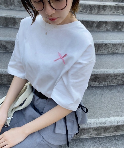 idem（イデム）の「master artist's girls T shirt/アートプリントTシャツ【idem × MET】（Tシャツ/カットソー・レディース・ブルー/ピンク・FREE）」の10枚目の写真