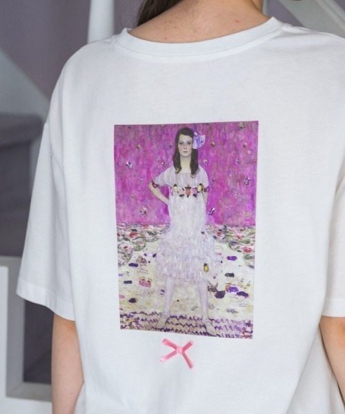 idem（イデム）の「master artist's girls T shirt/アートプリントTシャツ【idem × MET】（Tシャツ/カットソー・レディース・ブルー/ピンク・FREE）」の15枚目の写真