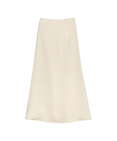Re:EDIT（リエディ）の「[オケージョン セレモニー][低身長サイズ有]無地orドット柄サテンナロースカート（スカート・レディース・モカ/グレー/ブラック/アイボリー/ブラウン/ブラック系その他/ホワイト系その他・SHORT/MEDIUM/LARGE）」の14枚目の写真
