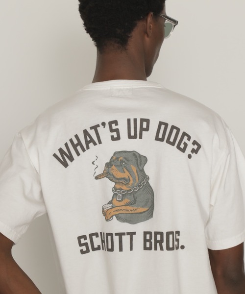 セール】Schott/ショット/SS T-SHIRT CHILL ROTTWEILER/チル