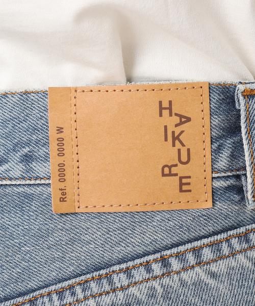 追加2》【HAIKURE/ハイクル】BETHANY BRIGHT BLUE asian fit：デニム