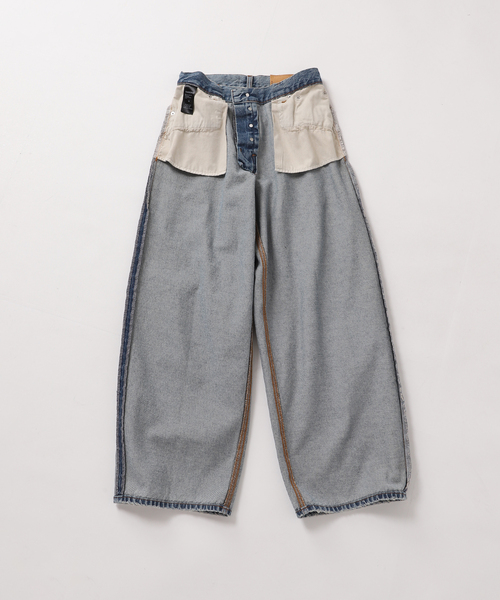 HAIKURE BETHANY BRIGHT BLUE asian fitデニム □【HAIKURE/ハイクル】BETHANY BRIGHT BLUE asian fit：デニム