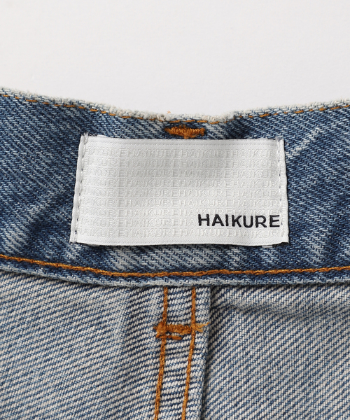 追加2》【HAIKURE/ハイクル】BETHANY BRIGHT BLUE asian fit：デニム