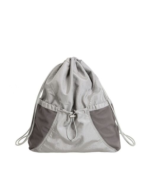 THE NORTH FACE グレー ドローストリングバッグ　ナイロン THE NORTH FACE グレー ドローストリングバッグ ナイロン THE