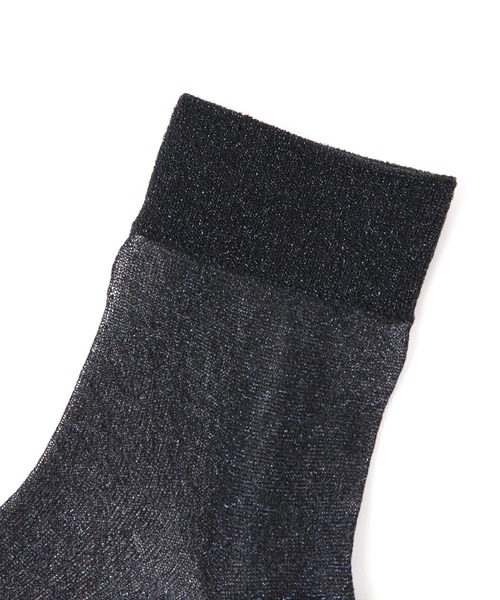 GLOBAL WORK（グローバルワーク）の「クルーラメシアーソックス抗菌防臭/109727（ソックス/靴下・レディース・ライトグレー/ブラック/グレー/ブルー・FREE）」の9枚目の写真