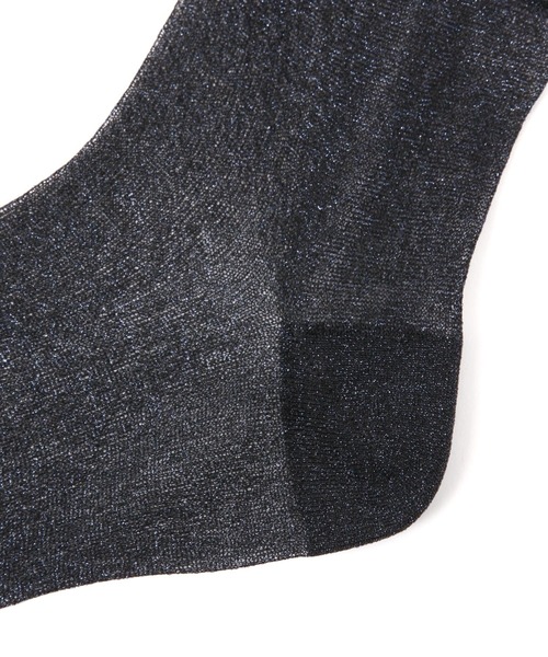 GLOBAL WORK（グローバルワーク）の「クルーラメシアーソックス抗菌防臭/109727（ソックス/靴下・レディース・ライトグレー/ブラック/グレー/ブルー・FREE）」の8枚目の写真