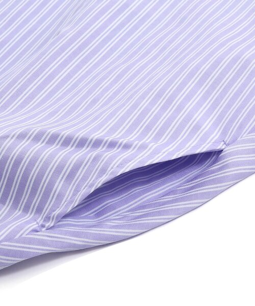 algy（アルジー）の「ロゴゴムシャツワンピ（ワンピース・キッズ・ベージュ/ラベンダー/サックスブルー・XXX-SMALL/XX-SMALL/X-SMALL/MEDIUM/SMALL）」の8枚目の写真