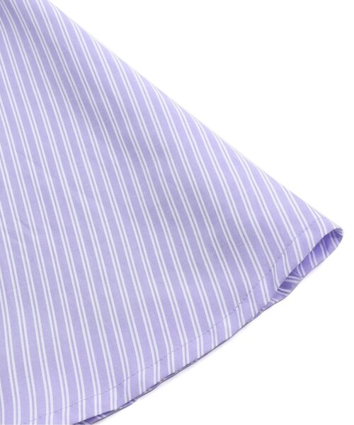 algy（アルジー）の「ロゴゴムシャツワンピ（ワンピース・キッズ・ベージュ/ラベンダー/サックスブルー・XXX-SMALL/XX-SMALL/X-SMALL/MEDIUM/SMALL）」の9枚目の写真