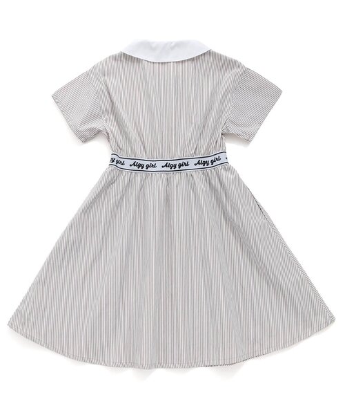 algy（アルジー）の「ロゴゴムシャツワンピ（ワンピース・キッズ・ベージュ/ラベンダー/サックスブルー・XXX-SMALL/XX-SMALL/X-SMALL/MEDIUM/SMALL）」の11枚目の写真