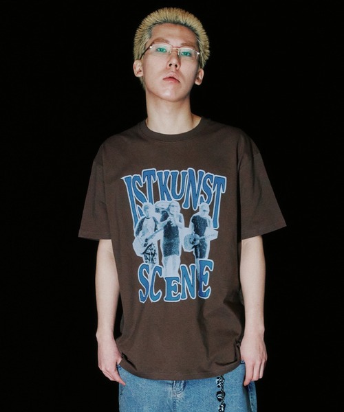 【セール】A\'GEM/9 × .kom 『ISTKUNST/イストクンスト』 SCENE BAND TEE/シーン バンド Tシャツ(Tシャツ/カットソー)|ISTKUNST(イストクンスト)