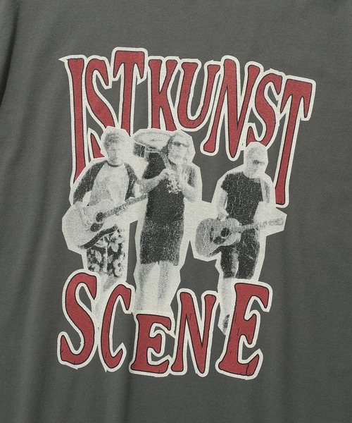 ISTKUNST(イストクンスト)の「A'GEM/9 × .kom 『ISTKUNST/イストクンスト』 SCENE BAND TEE/シーン バンド Tシャツ(Tシャツ/カットソー・メンズ・チャコールグレー/ブラウン・M/L)」の10枚目の写真