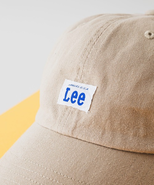Lee(リー)の「【Lee/リー】コットンツイルローキャップ 100176303(キャップ・メンズ・グリーン/ベージュ/ブラック/グレー/ホワイト/ネイビー・FREE)」の4枚目の写真