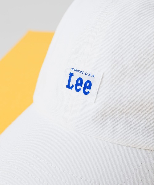 Lee(リー)の「【Lee/リー】コットンツイルローキャップ 100176303(キャップ・メンズ・グリーン/ベージュ/ブラック/グレー/ホワイト/ネイビー・FREE)」の2枚目の写真