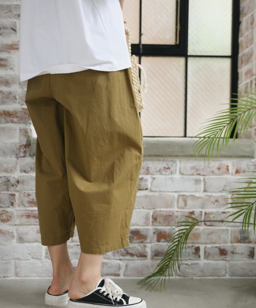 aimoha（アイモハ）の「【Aimoha】カジュアルワイドパンツ (SS)（その他パンツ・レディース・ブラック/チョコ/カーキ・FREE）」の15枚目の写真