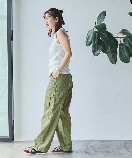 coen（コーエン）の「アソートリブタンクトップ（タンクトップ・レディース・その他1/ダークグレー/オフホワイト/その他2・L/M）」の11枚目の写真