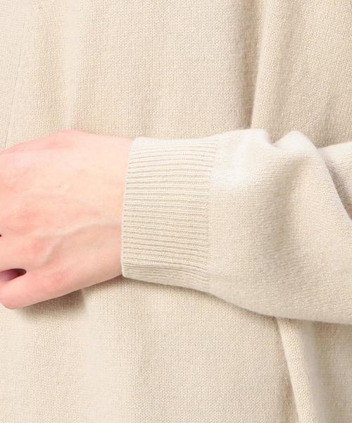 BEAUTY&YOUTH UNITED ARROWS（ビューティーアンドユースユナイテッドアローズ）の「BY ソフトウールマキシニットガウン/コーディガン◆（カーディガン/ボレロ・レディース・グレー/ベージュ/ネイビー・フリー）」の6枚目の写真