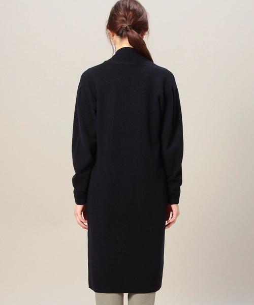 BEAUTY&YOUTH UNITED ARROWS（ビューティーアンドユースユナイテッドアローズ）の「BY ソフトウールマキシニットガウン/コーディガン◆（カーディガン/ボレロ・レディース・グレー/ベージュ/ネイビー・フリー）」の10枚目の写真