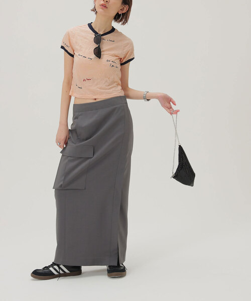 SLOBE citron.(スローブシトロン)の「《追加3》SLOBE citron. kira kira BAG(ショルダーバッグ・レディース・ブラック/シルバー・FREE)」の7枚目の写真