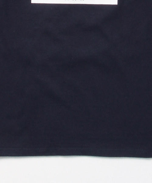 B:MING by BEAMS（ビーミングバイビームス）の「ビーミング by ビームス / フロッキープリントロングTシャツ（Tシャツ/カットソー・レディース・オフホワイト/ライトグレー/レッド系その他/ネイビー・ONE SIZE）」の20枚目の写真