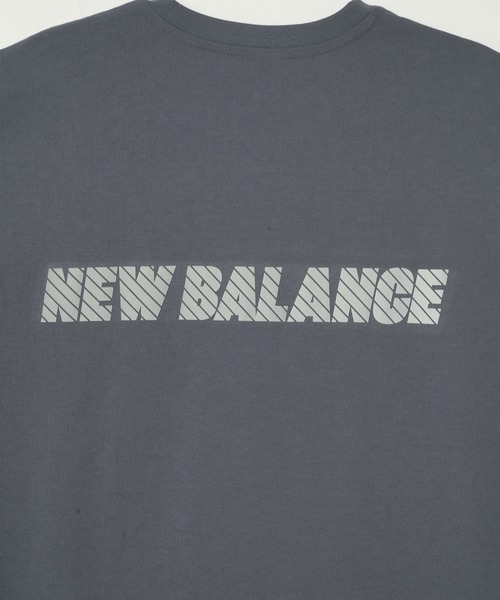 NEW BALANCE(ニューバランス)の「New Balance Met24 Reflection NB Logo Tee AMT45005(Tシャツ/カットソー・メンズ・ブラック/グレー/ホワイト・LARGE/MEDIUM/XL)」の8枚目の写真