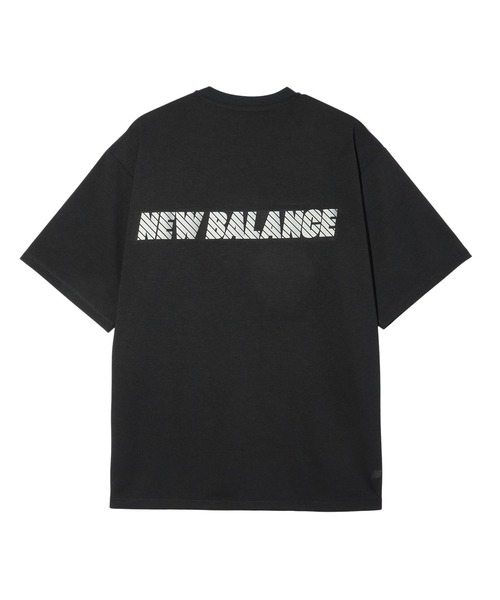 NEW BALANCE(ニューバランス)の「New Balance Met24 Reflection NB Logo Tee AMT45005(Tシャツ/カットソー・メンズ・ブラック/グレー/ホワイト・LARGE/MEDIUM/XL)」の5枚目の写真