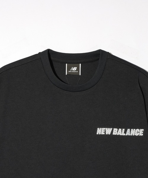NEW BALANCE(ニューバランス)の「New Balance Met24 Reflection NB Logo Tee AMT45005(Tシャツ/カットソー・メンズ・ブラック/グレー/ホワイト・LARGE/MEDIUM/XL)」の9枚目の写真