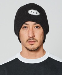 ACANTHUS | mko12040- Circle Logo Back Pool Knit Cap ニットキャップ(ニットキャップ/ビーニー)
