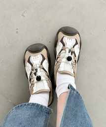 CLEA | ドロストボリュームソール厚底スニーカーサンダル/スポーツサンダル(サンダル)