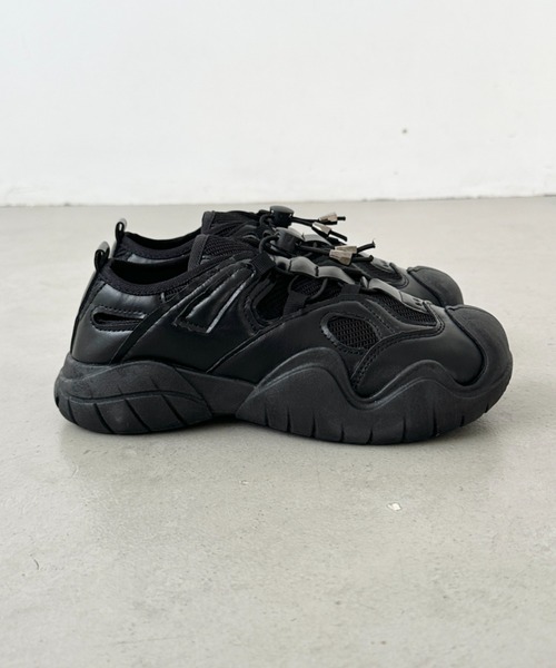 CLEA（クレア）の「ドロストボリュームソール厚底スニーカーサンダル/スポーツサンダル（サンダル・レディース・ブラック/グレー/ブラウン・23.5cm/24.5cm）」の19枚目の写真