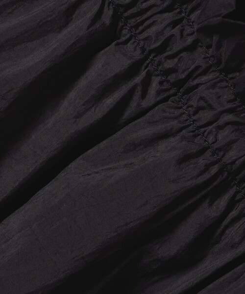 quaranciel（カランシエル）の「quaranciel:〈手洗い可能〉カット × タフタ ドッキング フレンチ バルーン ワンピース（ワンピース・レディース・ブラック/カーキ・ONE SIZE）」の9枚目の写真