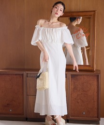 one after another NICE CLAUP | 袖ボリュームワンピース(ワンピース)